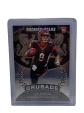 🔥JOE BURROW 2020 ROOKIES & STARS CRUSADE ROOKIE CARD!🔥BENGALS!