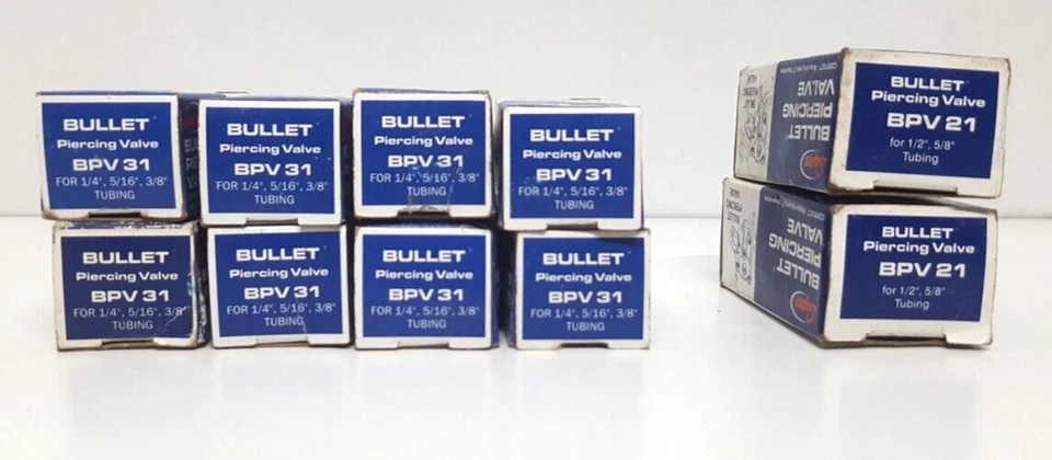 SUPCO BPV 31 BULLET PIERCING VALVE FOR TUBING/ 8PCS LOT - Image 2 of 4