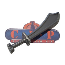 Karate Fighters Silver Sword Weapon Accessory Vintage 1995 Milton Bradley