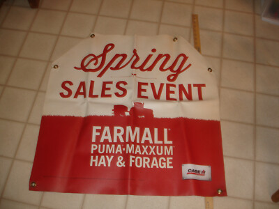 case international advertizing sign spring sales event vinyl | eBay