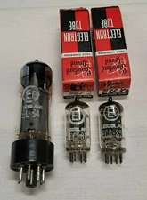 Ei EL34 6CA7 ECC81 ECC82 Vacuum Power Amplifier Tube Yugoslavia Lot