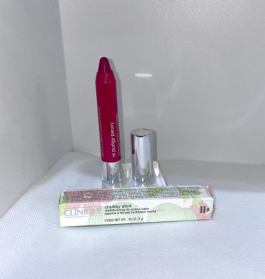 Clinique Chubby Stick Moisturizing Lip Colour Balm - 15 PUDGY PEONY - 0.10oz-3g