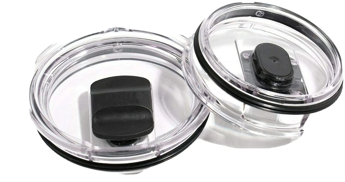 20 oz Tumbler Lid (Pack of 2) Yeti Lids 20 oz Replacement Lid Magnetic Slider Yeti Rambler Yeti Rambler 20 oz