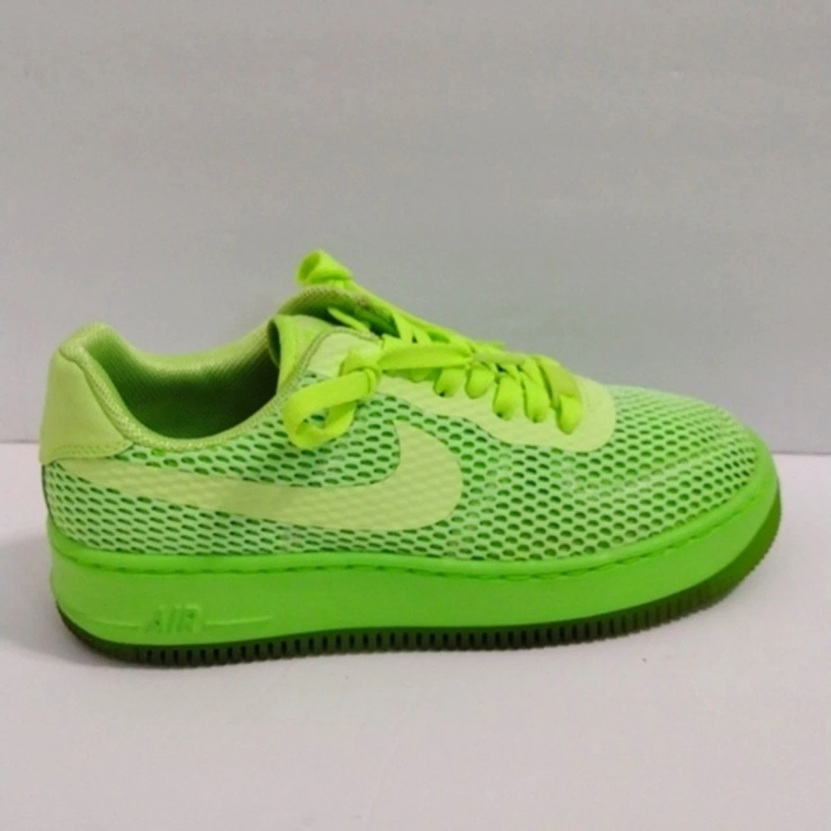 Nike green mesh trainers Clearance