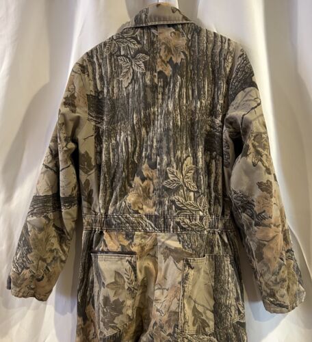 VTG Liberty Camouflage Hunting Cotton Coveralls Realtree Coveralls Men's M Tall - Picture 6 of 12