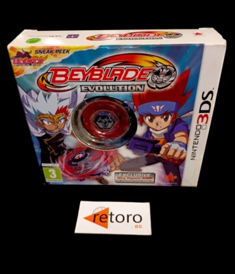 BEYBLADE EVOLUTION Wing Pegasus Nintendo 3DS PAL-España Multi New Sealed Nuevo - Imagen 1 de 4
