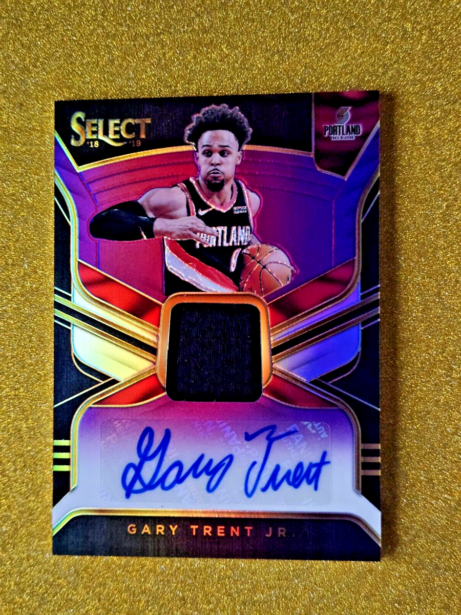 Gary Trent Jr. prizm RC rookie auto