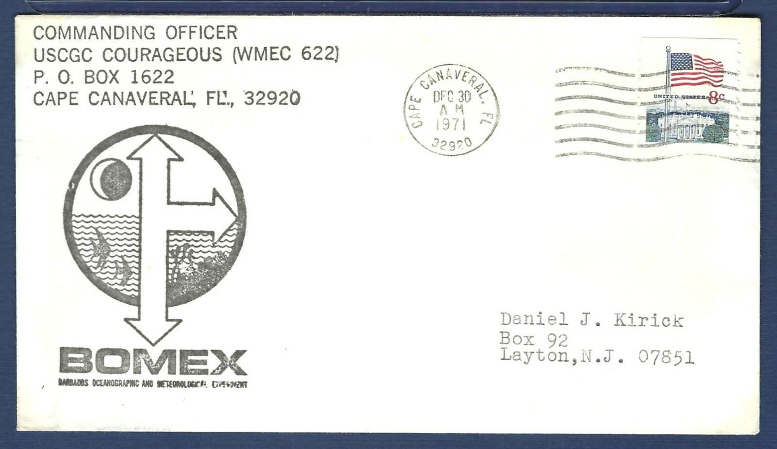 USCGC COURAGEOUS Coast Guard Cutter Naval Cover eBay