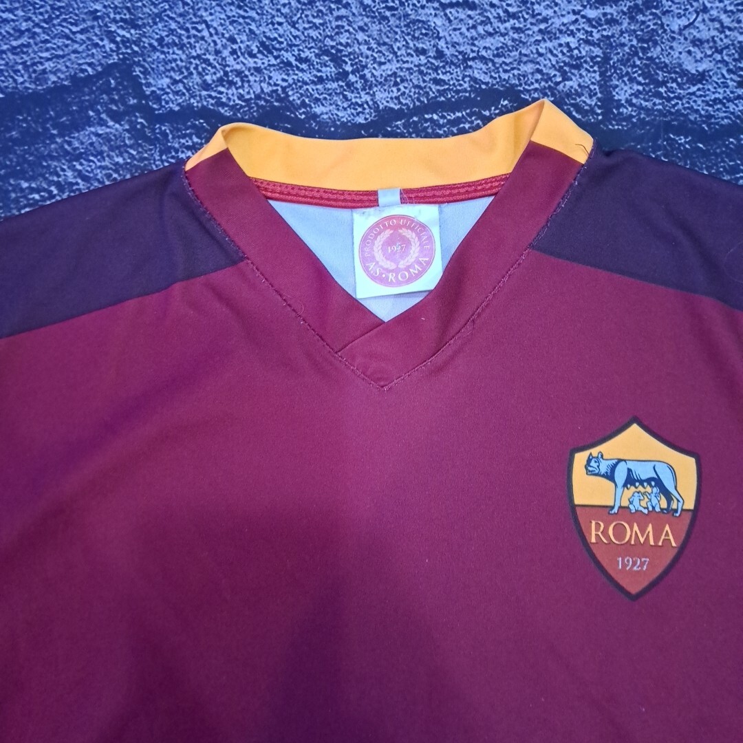 AS Roma Home 2015- 2016 Soccer Futbol Dzeko #9 Shirt Men's Size