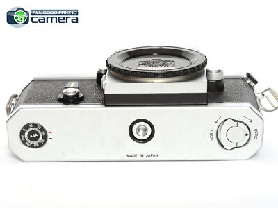 Nikon F Eye Level FIlm SLR Camera Body Silver | eBay