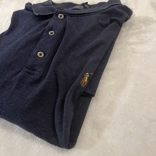 Polo Ralph Lauren Polo Shirt Mens XXL Blue Long Sleeve Pony Preppy Classic - Picture 3 of 12
