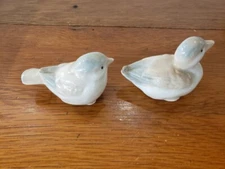 VTG HOMCO Pair of Porcelain BIRD FIGURINES, Made in Japan