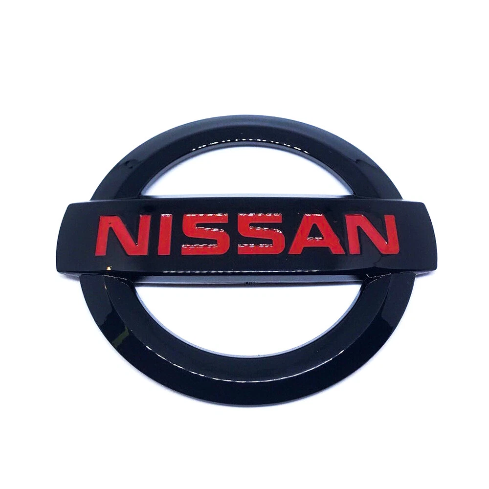 Genuine Black Nissan Logo On The Car Trunk Lid Nissan NP300 Navara
