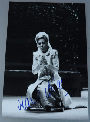 Autogramm rumänische Opern-Sängerin Maria Chiara Szenenfoto um 1975 (108843)
