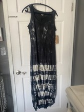 New With Tags Ladies Summer Long Maxi Dress Medium Ruffhewn