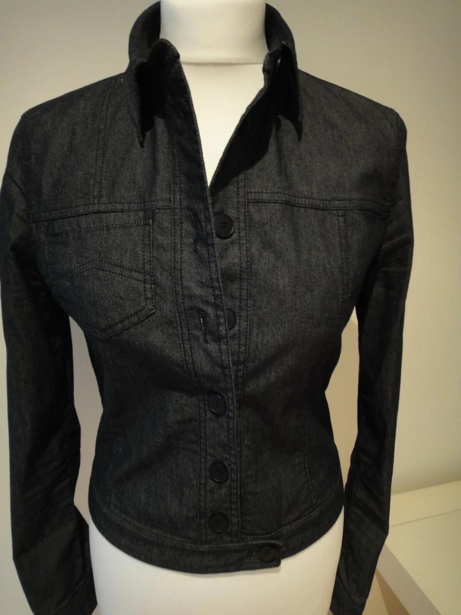Armani denim jacket ladies outlet