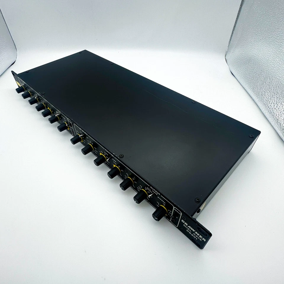 Drawmer DS-201 2-Channel Noise Gate Stereo Dynamics Processing Tested - Image 2 of 4