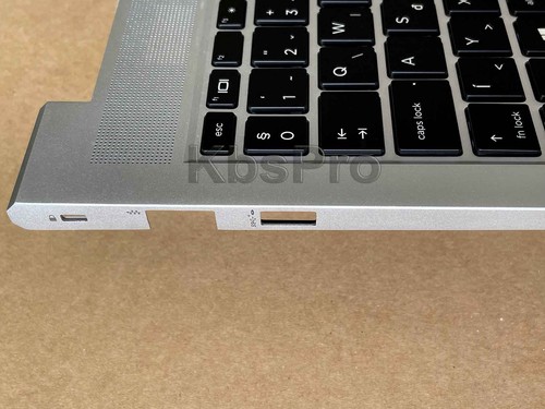 Backlit Hungarian Keyboard for HP ProBook 450 G8, 455 G8 Magyar HU with Palmrest - Afbeelding 6 van 7
