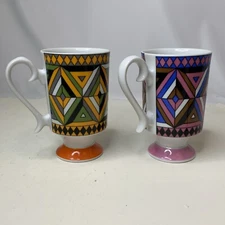 Retro Floral Royal Crown Arnart Smug Mug Malta Pia 3306