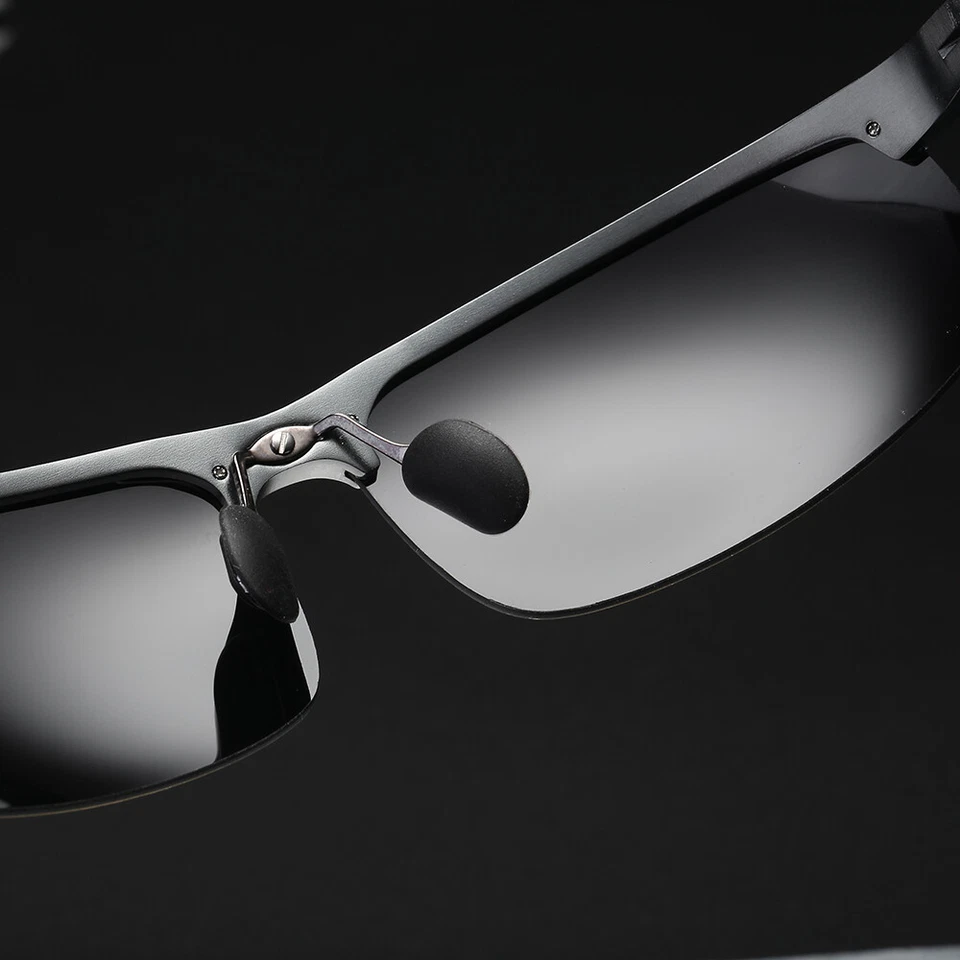 Sonnenbrille Herren Polarisiert Aluminiumrahmen UV400 Schutz Fahrradbrille Sport - Bild 4 von 4