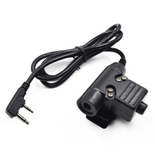 U94 7,0 mm PTT-Kabelstecker-Headset-Adapter 2-Polig für  UV-5R UV-S9 Plus U7050