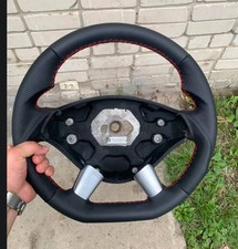 LederLenkrad abgeflacht Mercedes Sprinter W906 Vito W639 A9064640501 NEU BEZOGEN