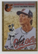 2023 Topps Chrome Platinum Anniversary 34/50 Shintaro Fujinami #354 05k6