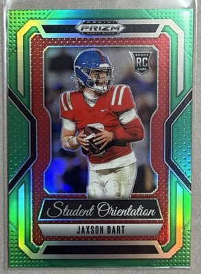 2025 Panini Prizm Draft Picks - Jaxson Dart #9 Student Orientation