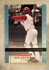 2002 Upper Deck Ovation - Superstar Spotlights Ken Griffey Jr #99