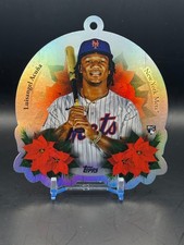 2025 Topps Holiday Baseball Oversized Ornament LUISANGEL ACUNA #OO-3 Mets 🔥⚾️🎅