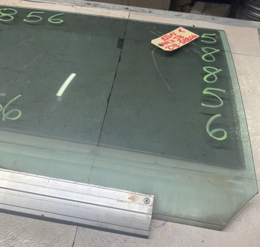 Jaguar XJ8 1998-2003 1996-1997 XJ6 lado del pasajero puerta trasera derecha ventana de vidrio Foto 3 de 4