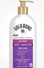 Gold Bond Age Renew Crepe Corrector Body Lotion, Replenishing & Smoothing