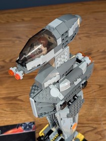 LEGO Star Wars: B-Wing Fighter (6208), complete, no box, extra parts