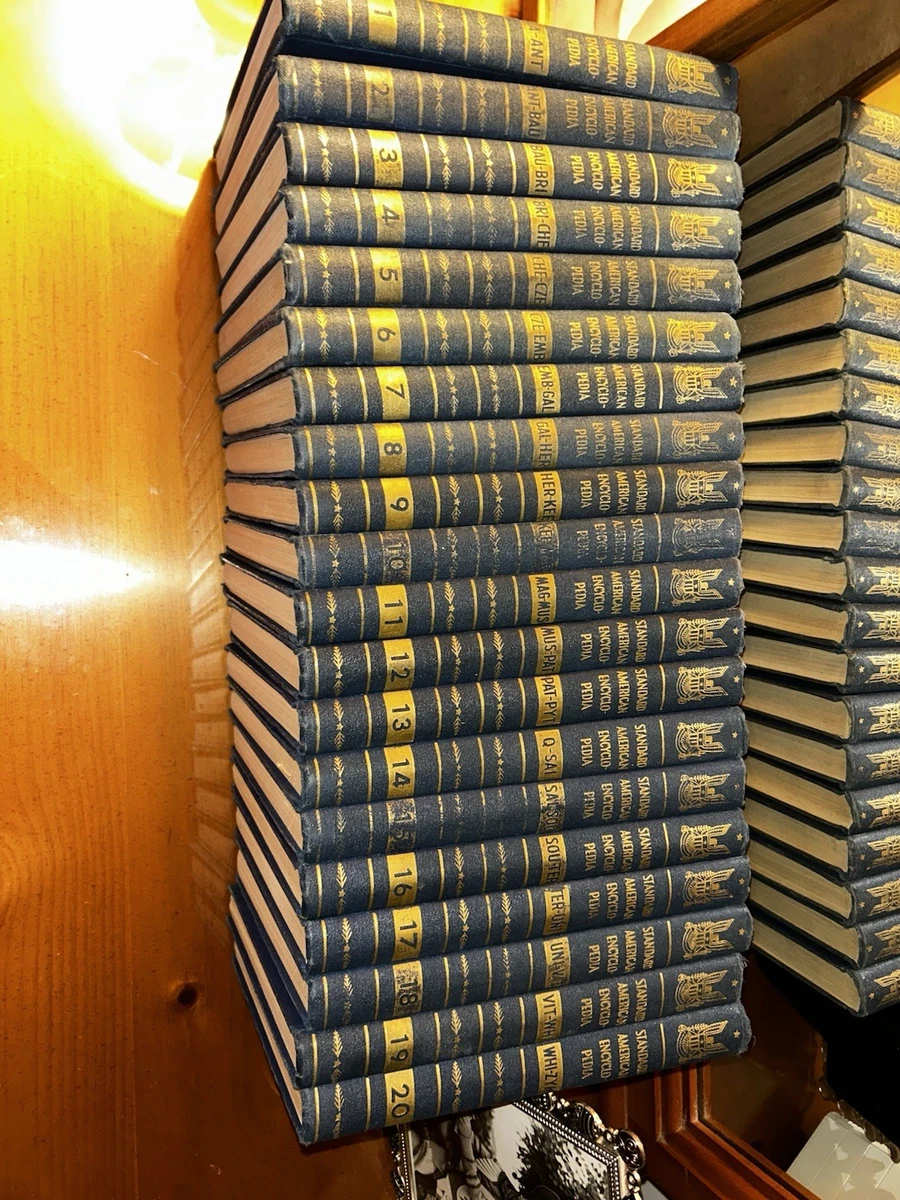 Encyclopedias Americana 1900-1949 Antiquarian & Collectible Books