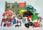 Vtg 1980’s-90’s Action Figures W/Parts Pieces Lot 30+pc Mask GI Joe & More Used