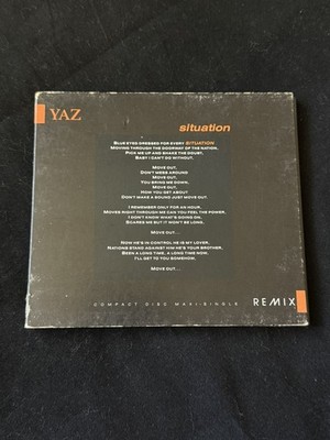 Yaz Situation Remix CD Maxi-Single Rare