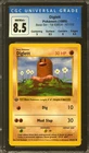 Pokemon Base Set 1st Edition Diglett Shadowless 47/102 CGC 8.5 subs