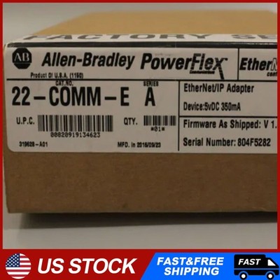 New Factory AB 22-COMM-E SER A PowerFlex Ethernet/IP Comm Adapter AB
