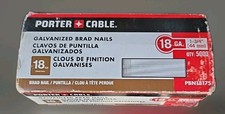 Porter Cable 18 Galvanized Brad Nails  1 -3/4 in. 44mm #PBN18175  QTY.5000 