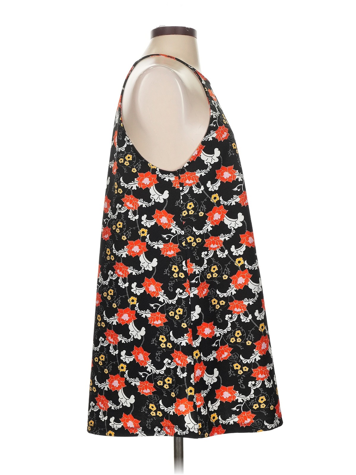 Trafaluc by Zara Women Orange Casual Dress S thumbnail 3