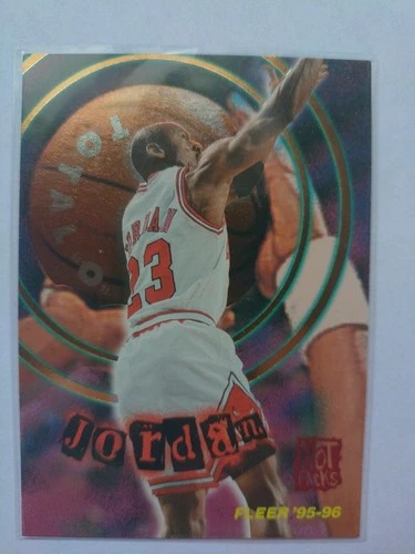 1995 FLEER TOTAL O HOT PACKS #2 MICHAEL JORDAN !!! 🐐