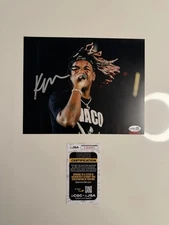 Ken Carson Rapper Autographed 8x10 Photo JSA COA