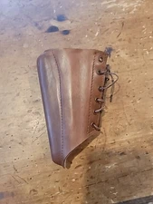 Black Sheep Brand Leather Rifle Shotgun Buttstock 110 L
