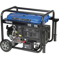 6500 Watts Portable Generator Gasoline Electric/Recoil Start 120/240V