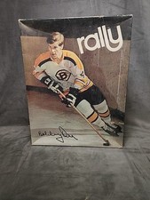 1970 NHL Bobby Orr Rally Hockey Skates Boston Bruins Signature Box & Tag Sz 12 