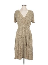 Amazon Essentials Women Brown Casual Dress M