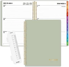 SUNEE 2026 Weekly and Monthly Planner - from January 2026 - December 2026, 8.5"x