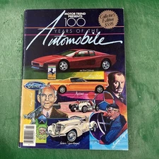 1985 Motor Trend  100 YEARS OF THE AUTOMOBILE Collector's Edition – 310 pages!