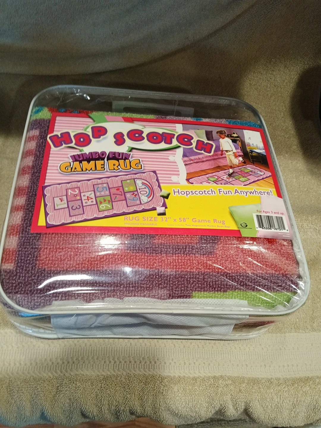 Hopscotch Rug Toddler Play Area Rug 3 and up NEW
Opens in a new window or tab