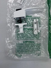 🚪 Screen Door Handle Set – White – Lever Style with Interior/Exterior Pieces